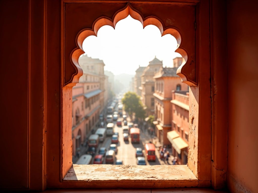 vibrant town in Rajasthan