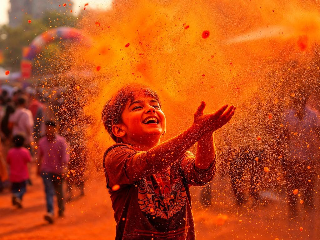 celebrate the festival of colours in ahmedabad