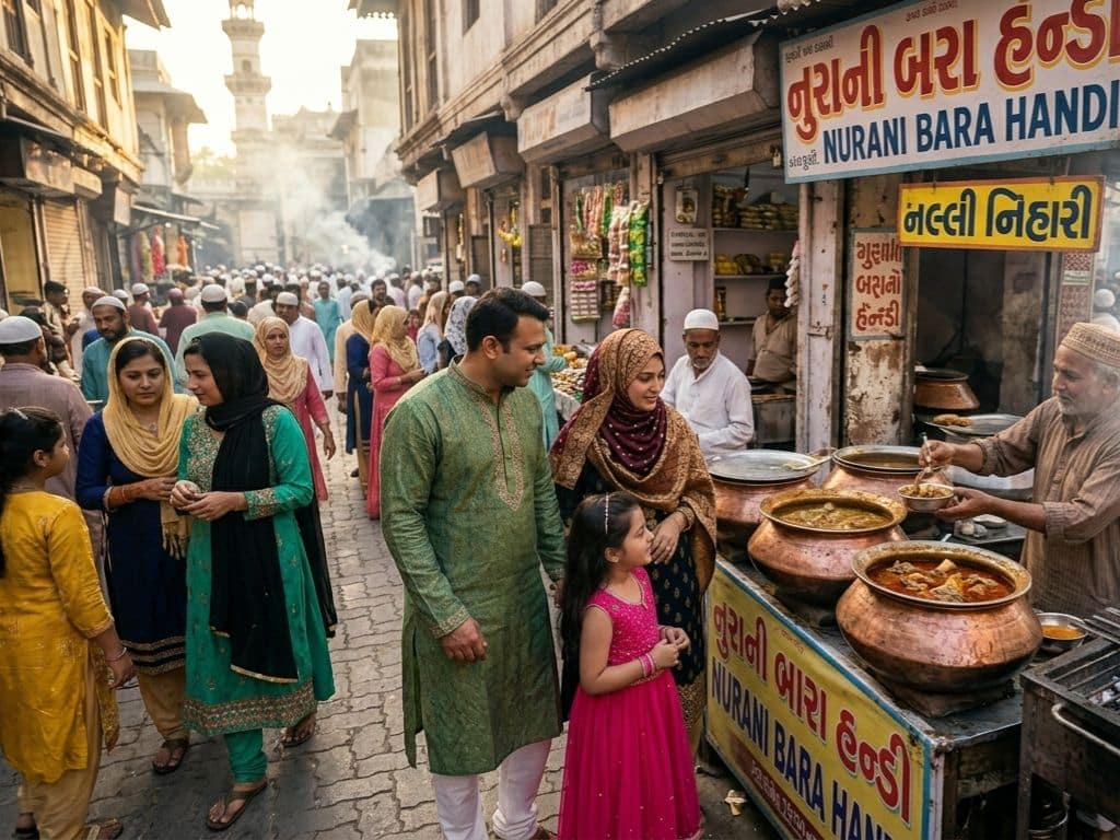 Danilimda Ahmedabad Eid Food Stalls – Barahandi and Kebab Grills