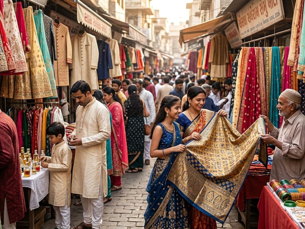 Shah Alam Market Ahmedabad – Eid Shopping for Clothes and Ittar
